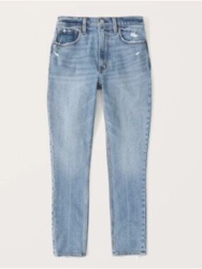 Abercrombie & Fitch curve love high rise skinny jeans - 27 short